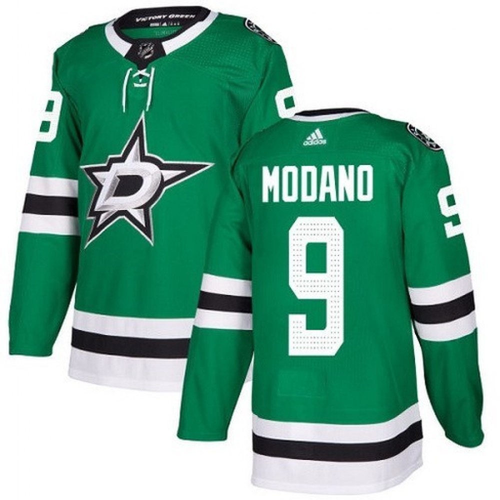 Men's Dallas Stars Mike Modano #9 adidas Kelly Green Authentic Player Jersey-Pro Kit Vault | Brand New 26/27 Sports Jerseys